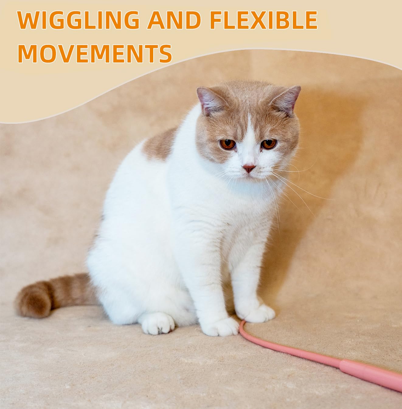 Cat Wand Toy - Mouse Tail - PawGeni