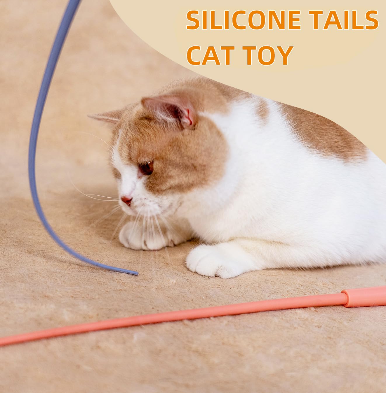 Cat Wand Toy - Mouse Tail - PawGeni