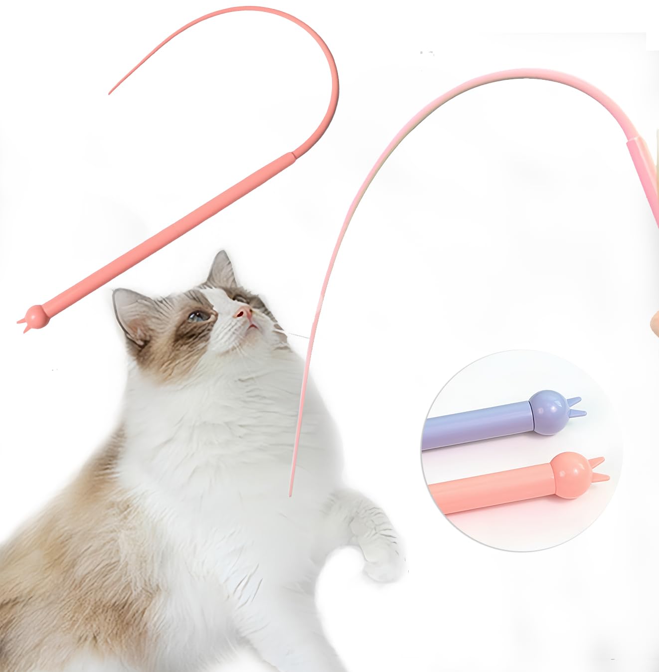 Cat Wand Toy - Mouse Tail - PawGeni