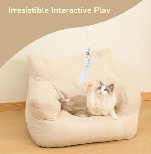 Feather Teaser Cat Toy - PawGeni