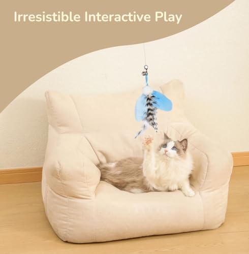 Feather Teaser Cat Toy - PawGeni