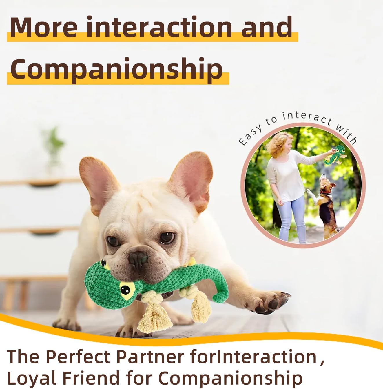 Interactive Puppy Teddy Bear Dog Toy - PawGeni