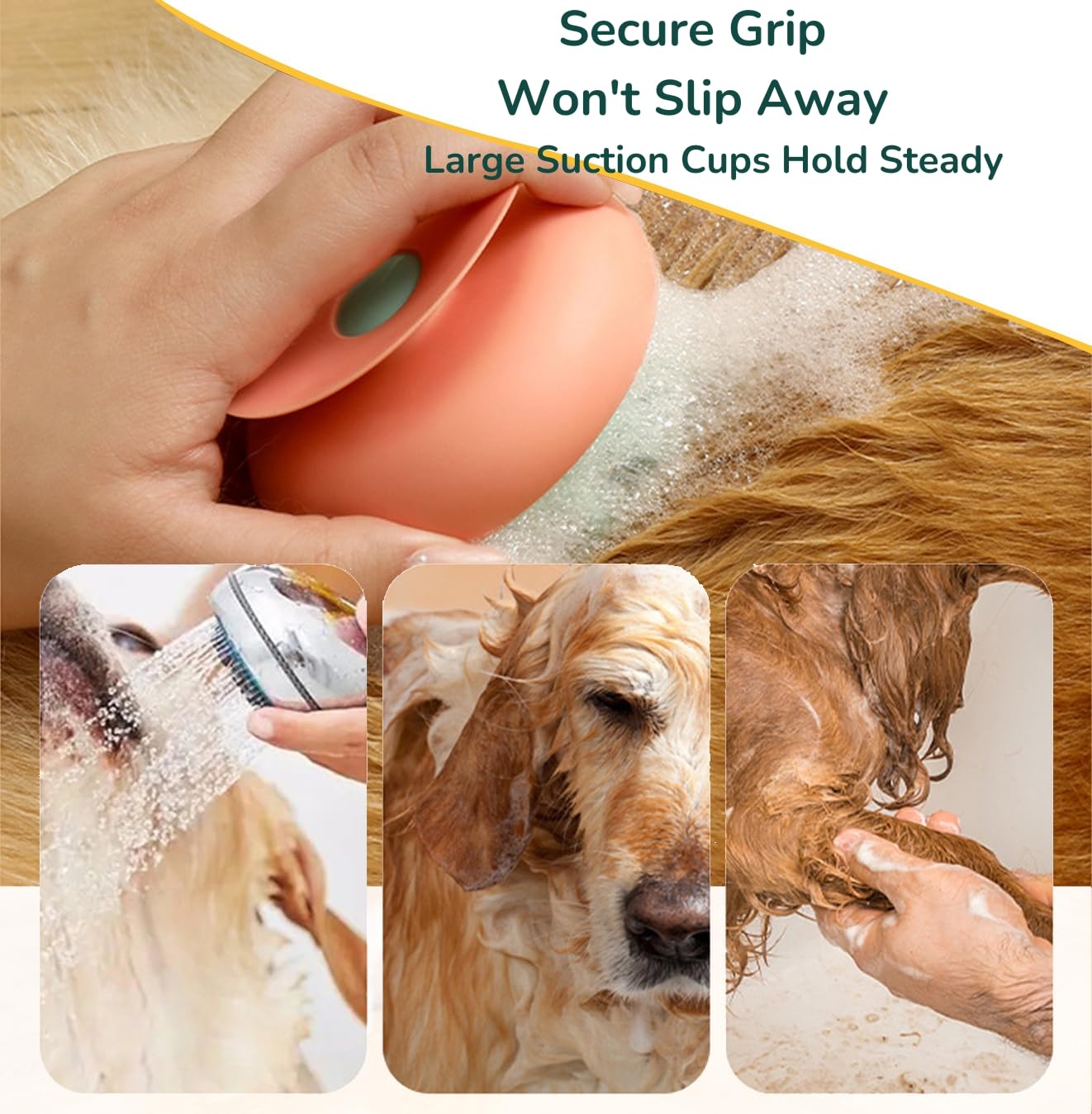 Pet Grooming Brush & Massage Tool - PawGeni