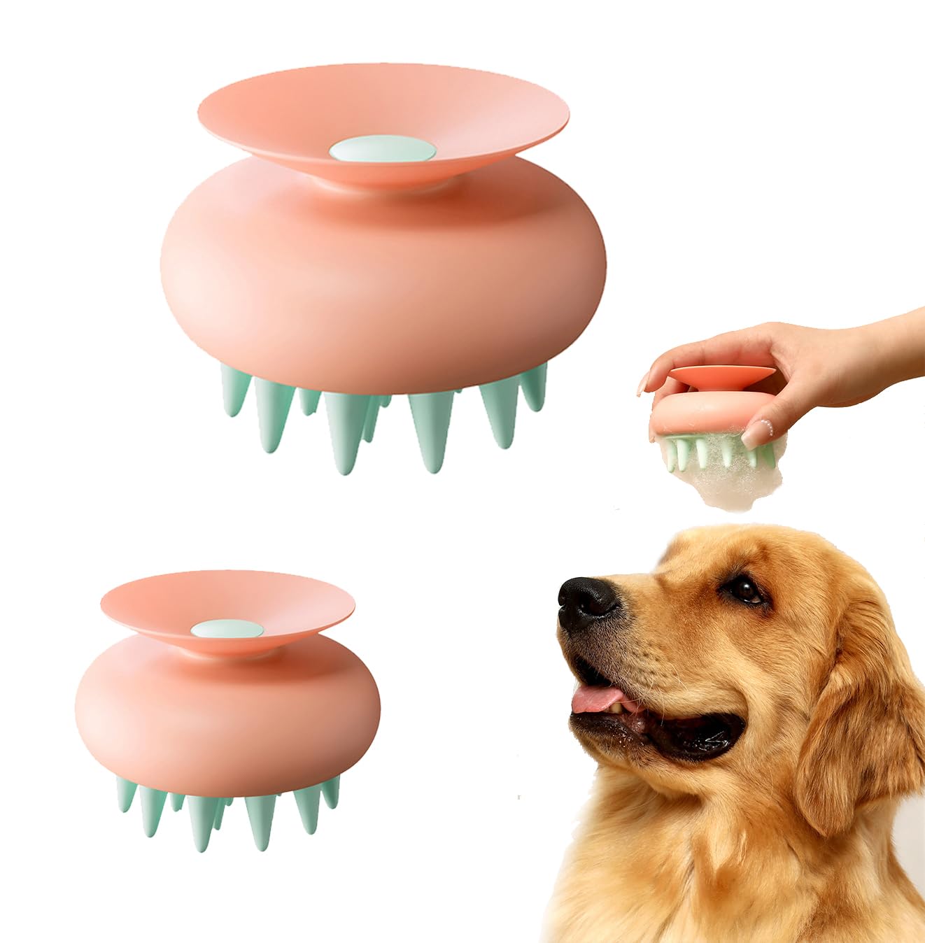 Pet Grooming Brush & Massage Tool - PawGeni