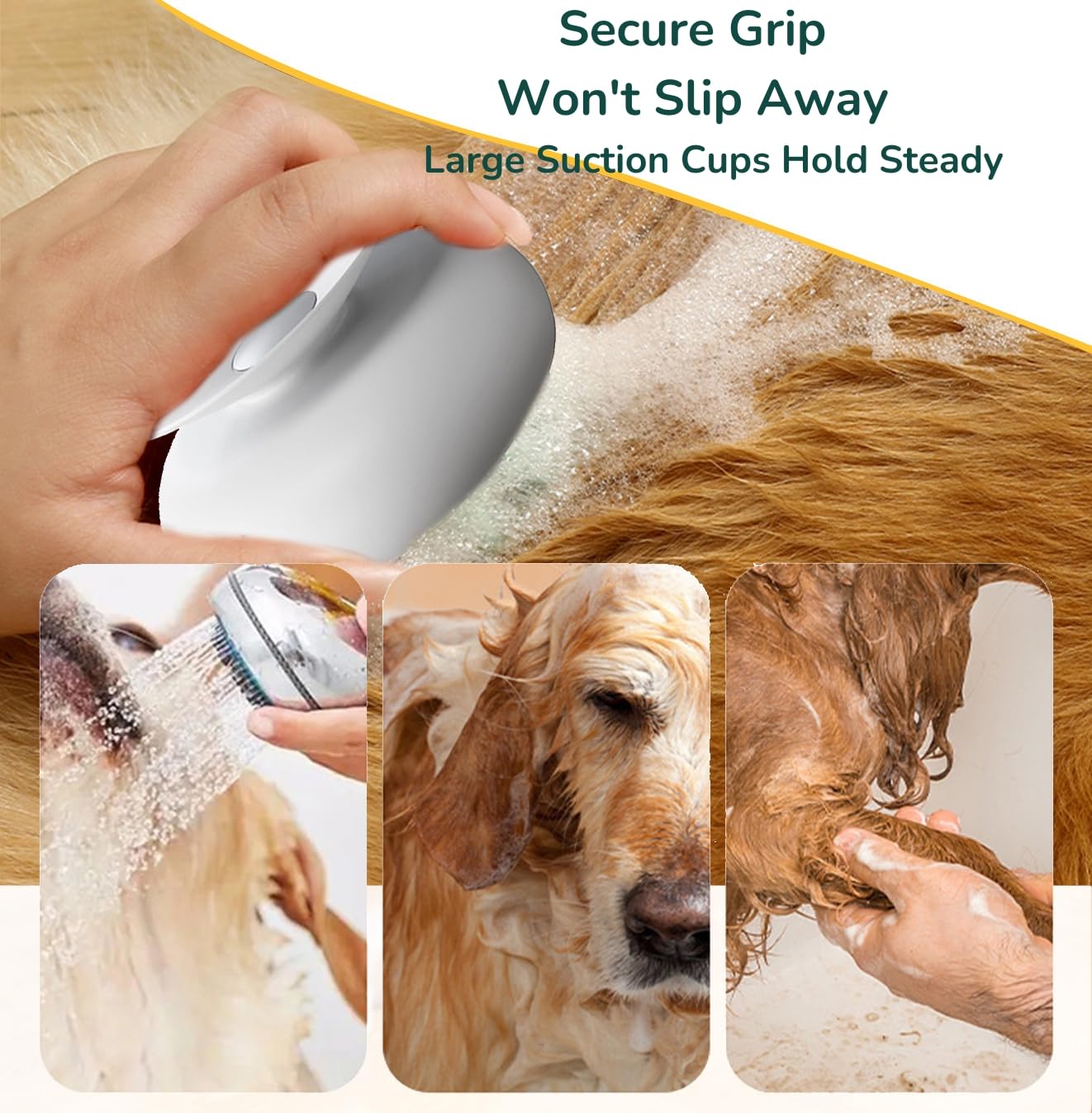 Pet Grooming Brush & Massage Tool - PawGeni