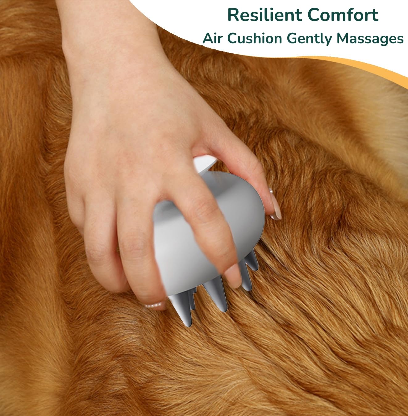 Pet Grooming Brush & Massage Tool - PawGeni