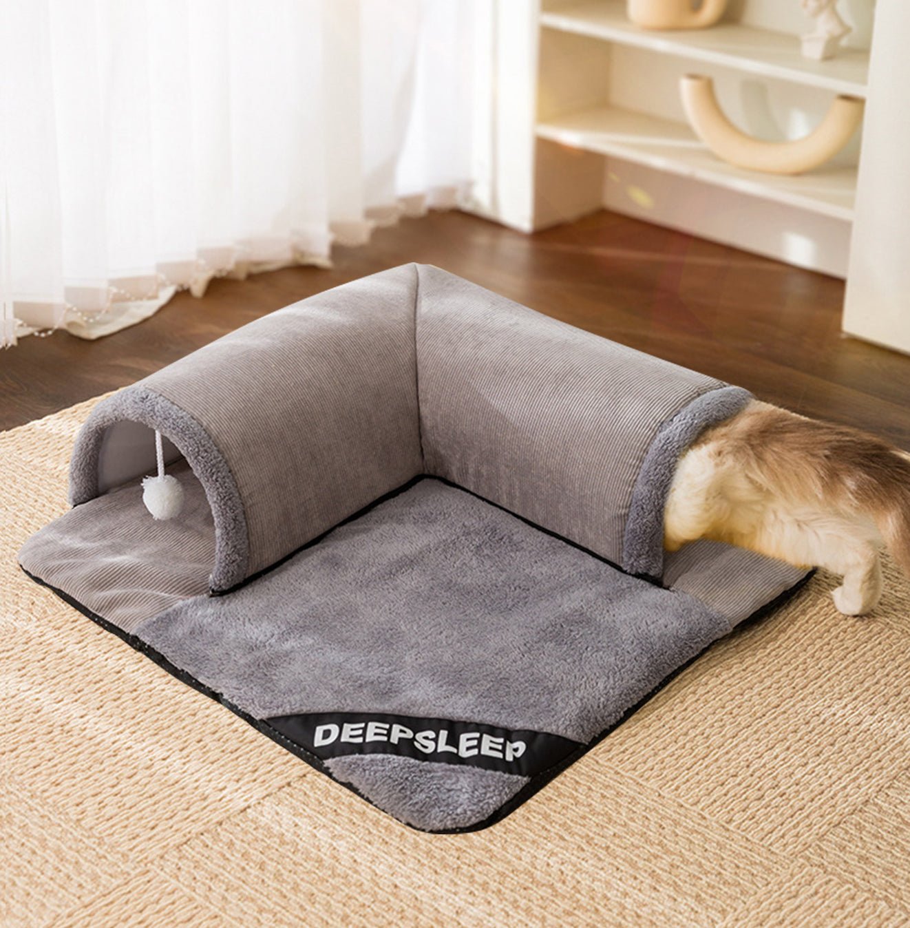 [Pre Order] 2 - in - 1 Cat Tunnel Bed - PawGeni