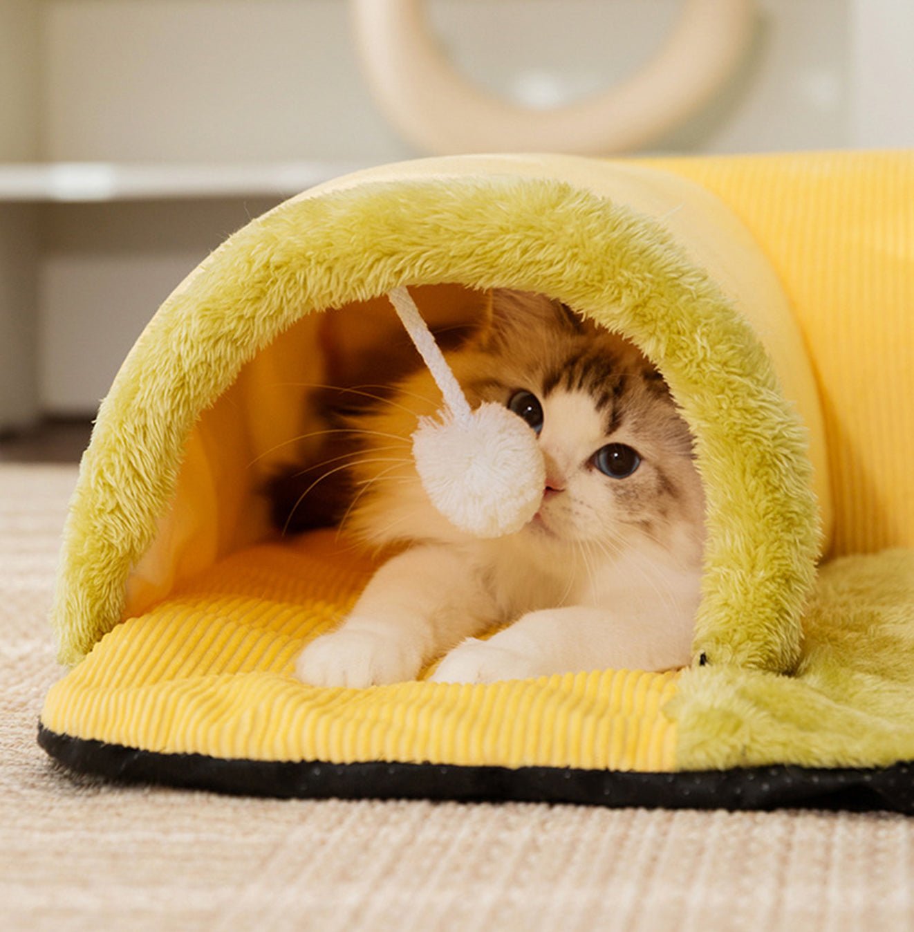 [Pre Order] 2 - in - 1 Cat Tunnel Bed - PawGeni