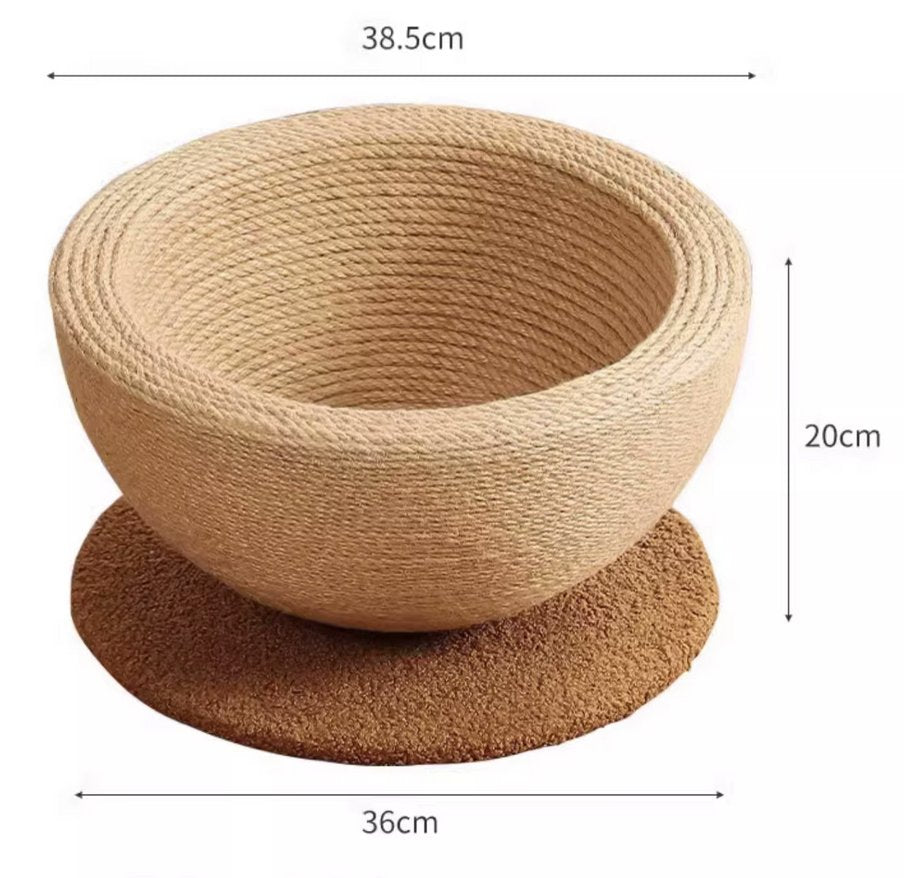 [Pre - order] All - Sisal Cat Bed - PawGeni