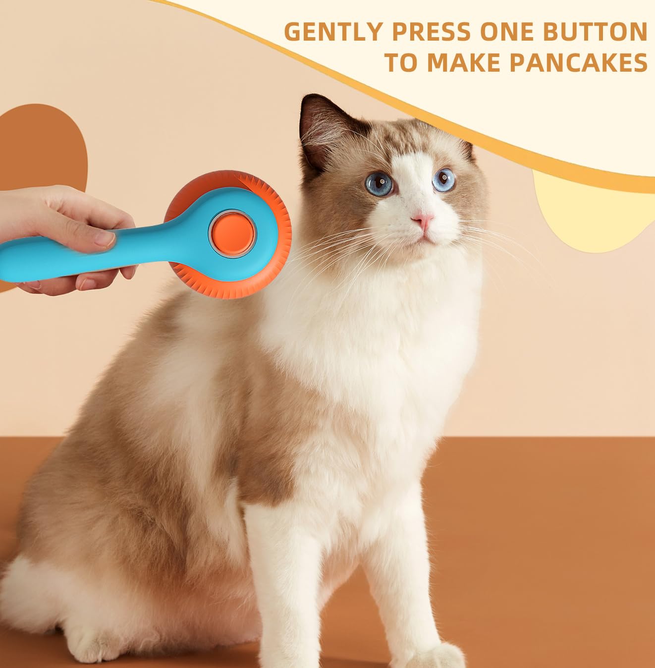 Self - Cleaning Pet Hair Remover Brush - PawGeni