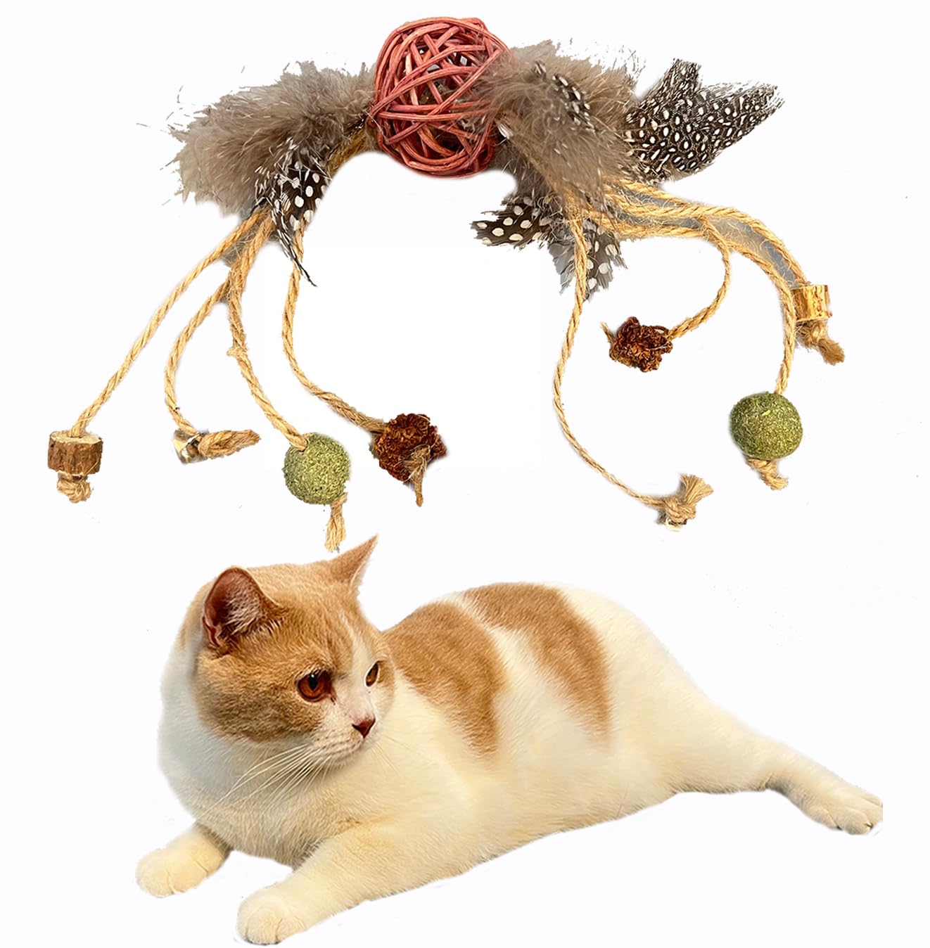 Silvervine Catnip Cat Toy - PawGeni