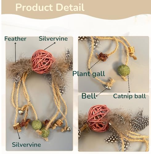 Silvervine Catnip Cat Toy - PawGeni